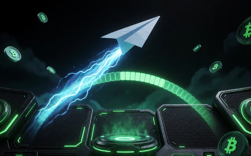 Aero Instant-Win-Game mit aufsteigendem Flugzeug und leuchtender Multiplikator-Kurve